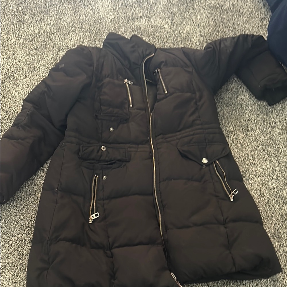 Miss Sixty Black Ski Jacket Quilted Insulated